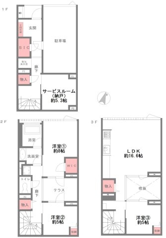 サンクタスコート芦屋バーティカル・ヴィラC棟