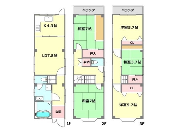 神戸市灘区五毛通1丁目中古戸建