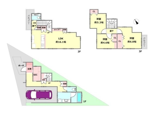 西宮市宮西町新築一戸建て