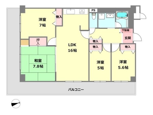 ライオンズマンション西宮高座C棟