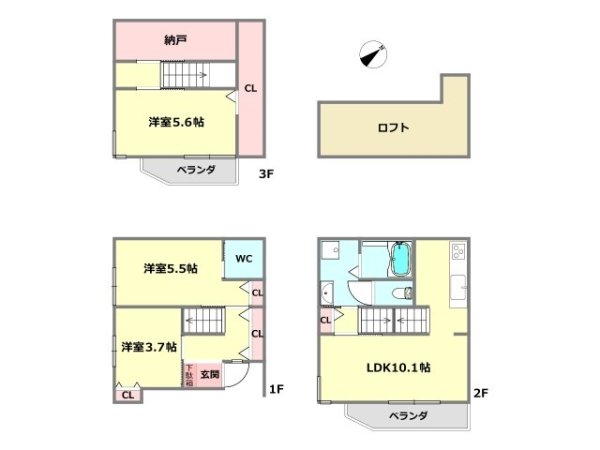西宮市浜甲子園1丁目中古戸建