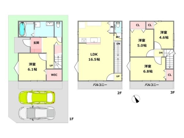 西宮市笠屋町新築一戸建て