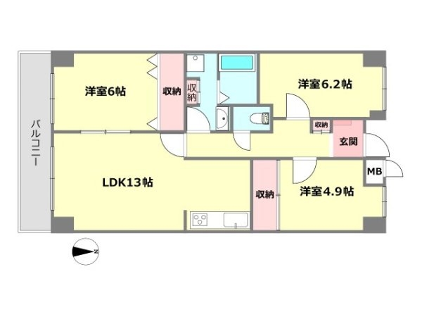 住吉川ビューハイツ