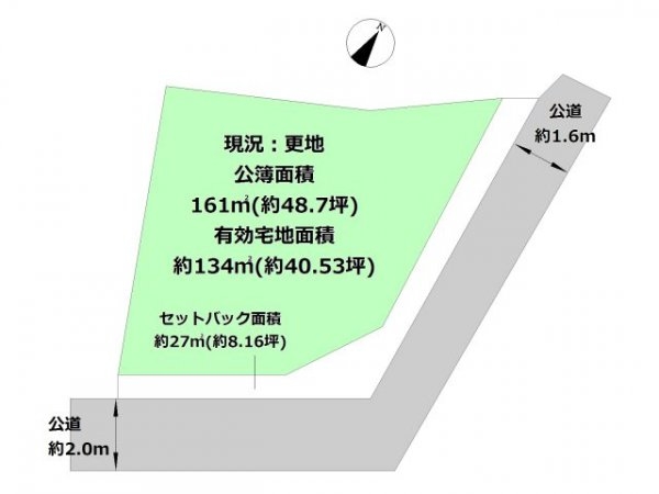 神戸市灘区五毛通２丁目の土地