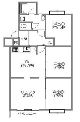 宝塚光明住宅3号棟