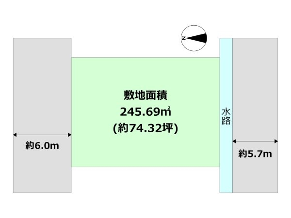 宝塚市中山台1丁目売り土地