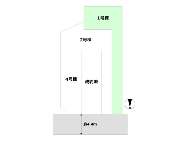 テラシエ宝塚市福井町　全4区画