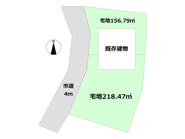 宝塚市雲雀丘３丁目の土地