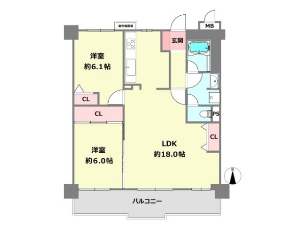 パレ北武庫之荘Ⅲ