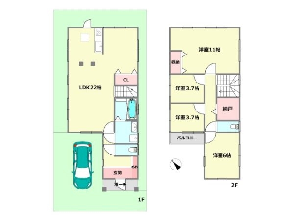 宝塚市末成町の中古一戸建て