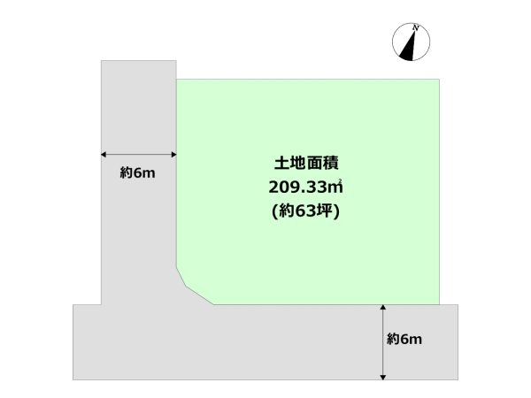 川西市萩原台西2丁目売り土地
