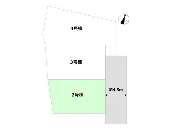 テラシエ宝塚市山本西1期　全3区画