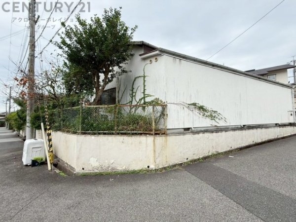 川西市大和東1丁目の土地(前面道路含む現地写真)