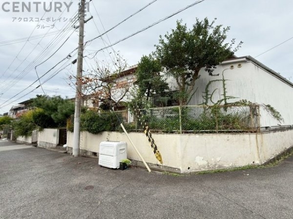 川西市大和東1丁目の土地(前面道路含む現地写真)