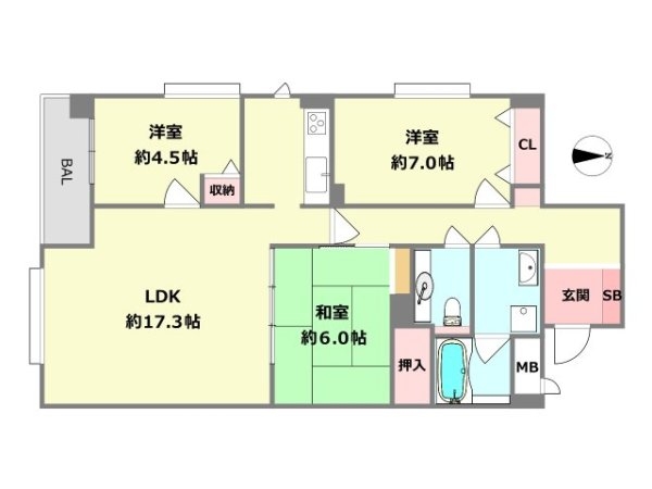 ユニヴェール花屋敷壱号館