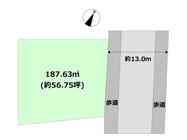 川西市萩原台西２丁目の土地