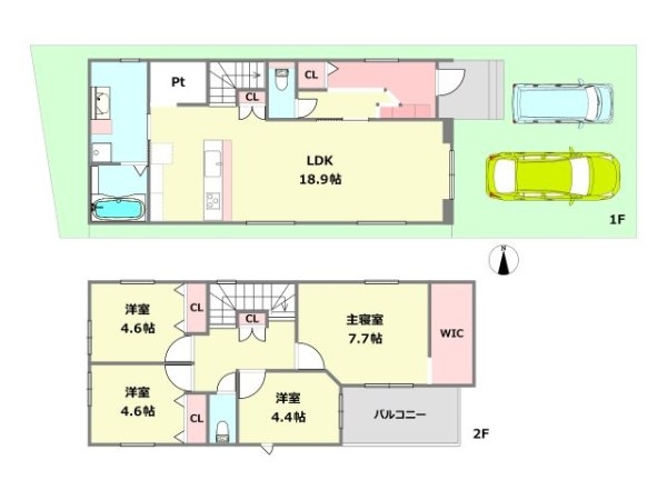 宝塚市高司2丁目　全2区画