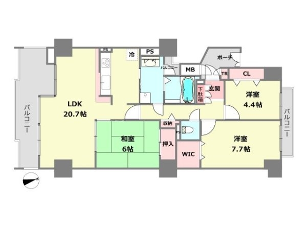 移瀬ガーデンハイツ