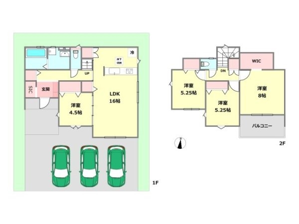 グラファーレ宝塚市中山五月台２期　全１棟