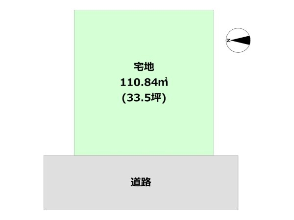川西市鼓が滝3丁目売り土地