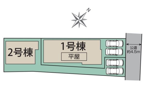 ブルーミングガーデン伊丹市中野西2丁目　全2区画