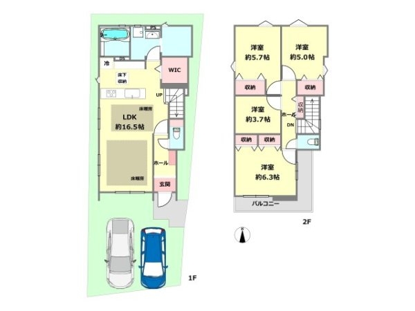 ケイアイグレイス宝塚市鹿塩1期　限定1区画