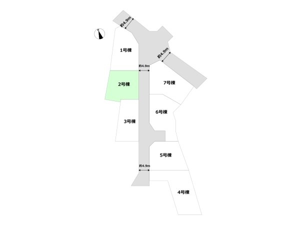 リーブルガーデン神戸市北区道場町第1期　全7区画