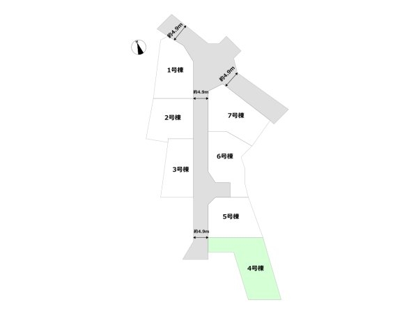 リーブルガーデン神戸市北区道場町第1期　全7区画