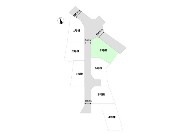 リーブルガーデン神戸市北区道場町第1期　全7区画