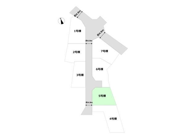 リーブルガーデン神戸市北区道場町第1期　全7区画