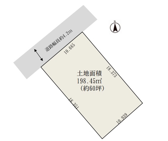 宝塚市野上４丁目の土地