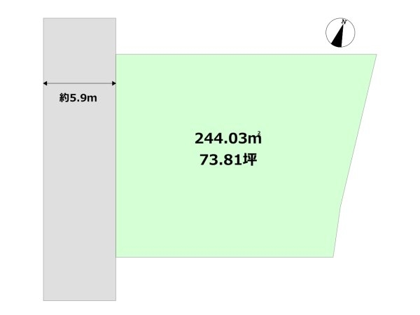川西市第5緑台　全1区画