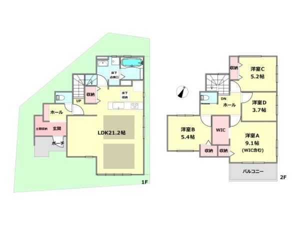 宝塚市売布4丁目2期新築一戸建て