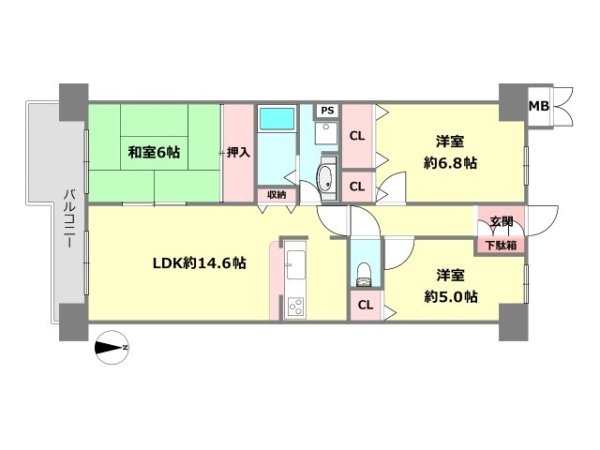 ラ・ビスタ宝塚エスティオ２番館