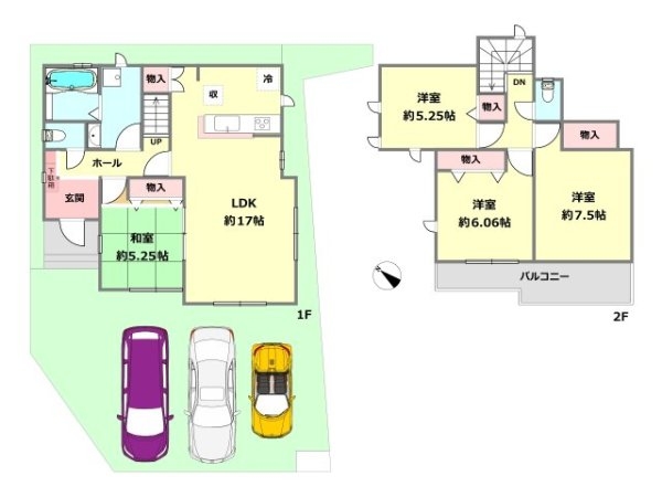 ハートフルタウン神戸北区道場町道場　全5区画