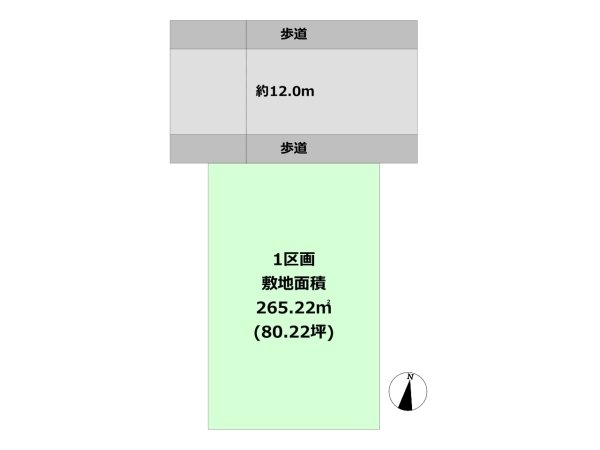 グラファーレ川西市大和東4期　全1区画