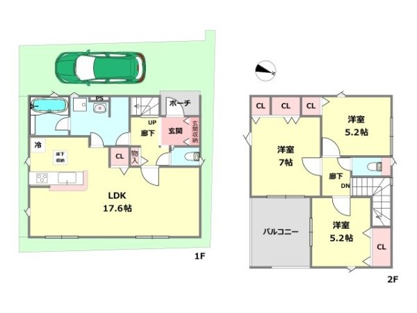 クレイドルガーデン池田市井口堂第2　全7区画