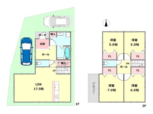 池田市神田2丁目新築一戸建て