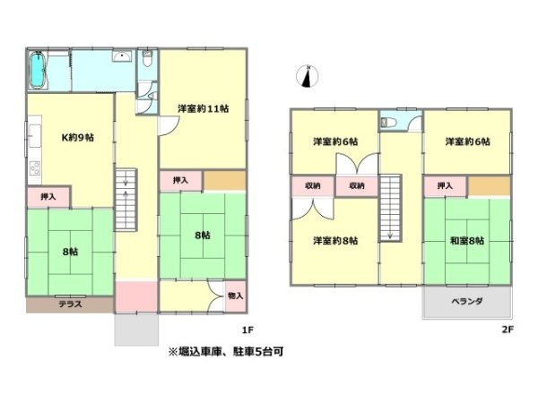宝塚市仁川うぐいす台の中古一戸建て