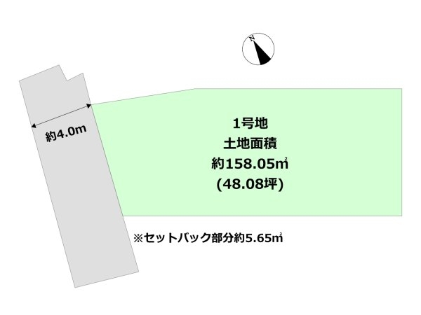 宝塚市中州１丁目の土地