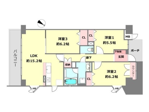 サニーフラット川西緑台