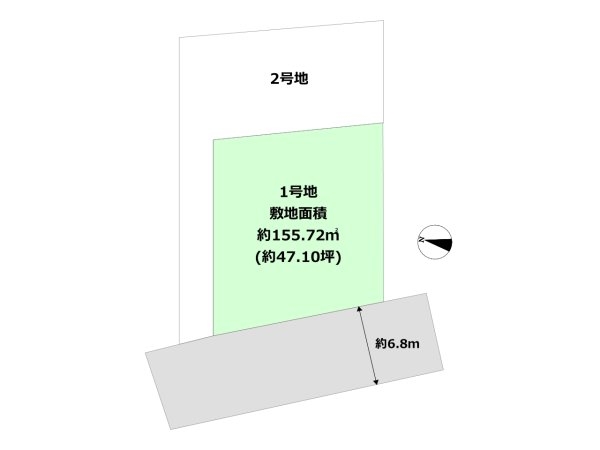 宝塚市花屋敷荘園３丁目の土地