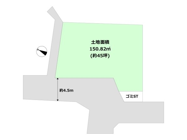 川西市萩原3丁目売り土地