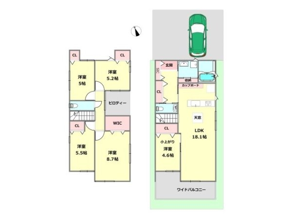 川西市平野1丁目新築一戸建て