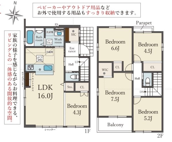 テラシエ宝塚市高司1期　全4区画