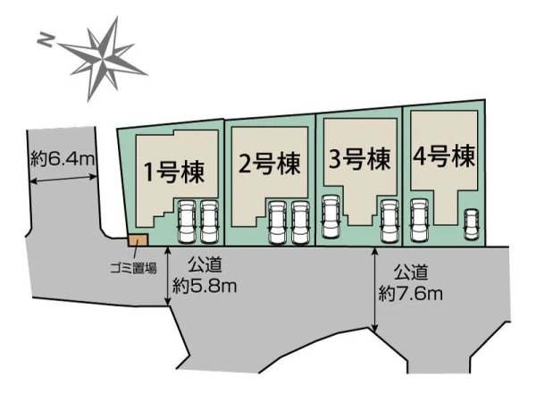 ブルーミングガーデン宝塚市山本野里2丁目　全4区画