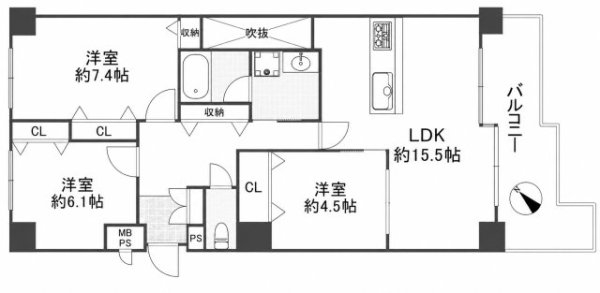 アジュール宝塚南口