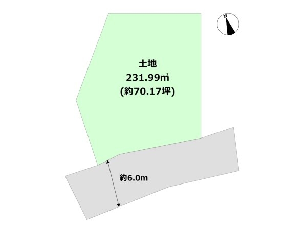 川西市見野2丁目売り土地