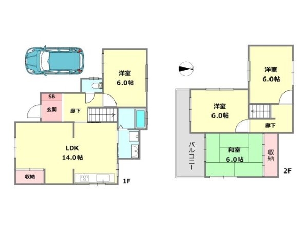 川西市東畦野2丁目中古戸建