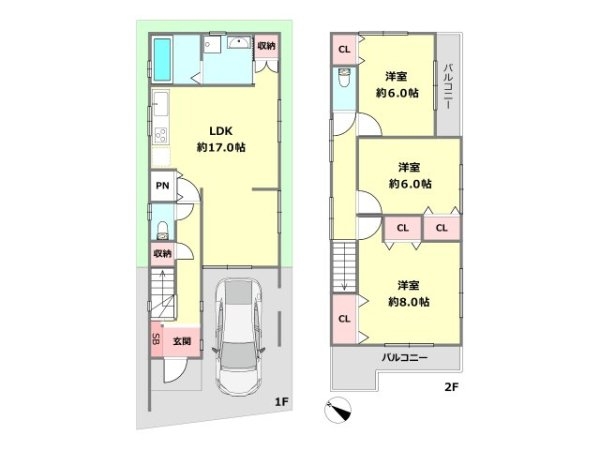 伊丹市西野６丁目の中古一戸建て